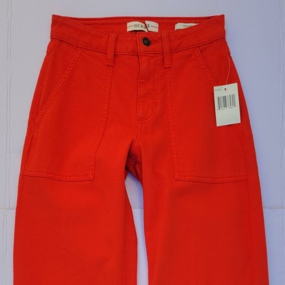 GUESS Women's Cropped Straight-Leg Jeans - Picture 10 of 15